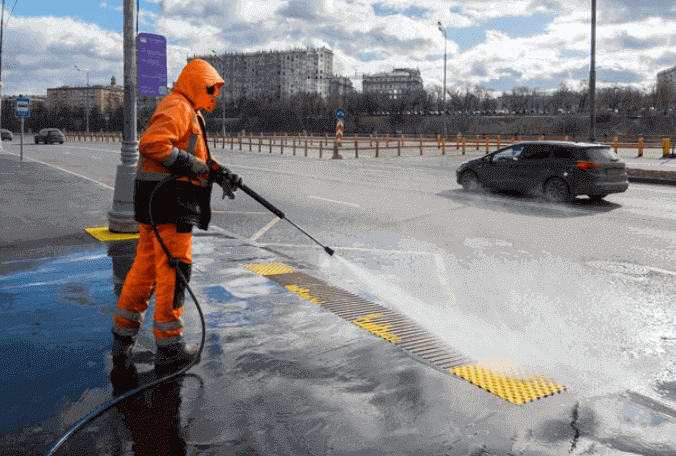 Water blasting